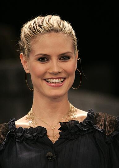 Heidi Klum während der ersten GNTM-Staffel 2005/2006
