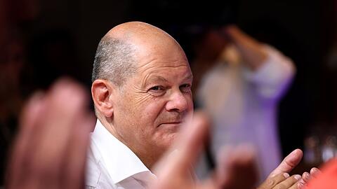 Bundeskanzler Olaf Scholz (SPD).
