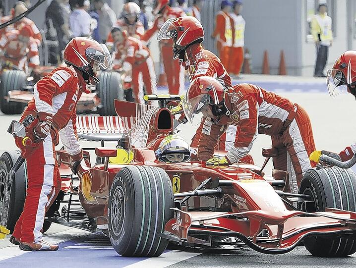 Aus und vorbei? Ferrari überlegt, seine Rennwagen zurückzuziehen.