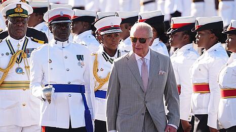 K&ouml;nig Charles III. auf den Bahamas.