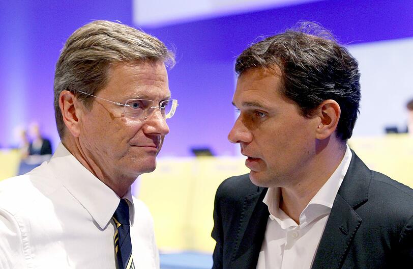 Guido Westerwelle mit seinem Ehemann Michael Mronz