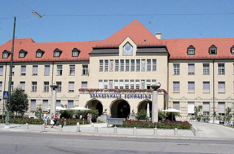Das Klinikum in Schwabing-West.
