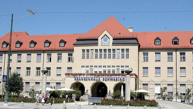 Das Klinikum in Schwabing-West. Das Klinikum in Schwabing-West.