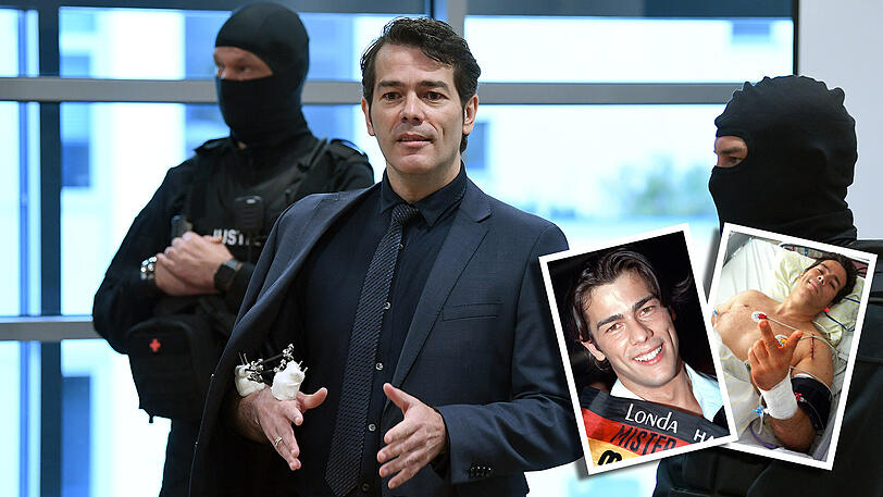 Unter massiven Sicherheitsvorkehrungen hat der Prozess gegen Adrian Ursache begonnen.