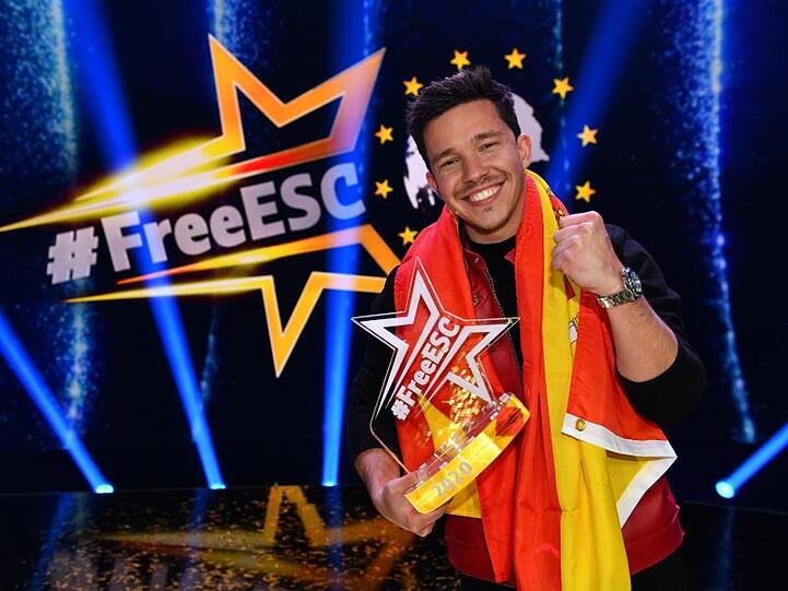 Nico Santos hat für Spanien den von Stefan Raab ins Leben gerufenen ESC-Ersatz "Free European Song Contest" gewonnen.