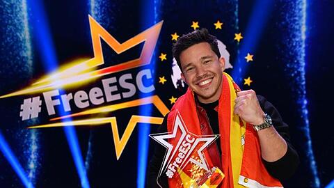 Nico Santos hat für Spanien den von Stefan Raab ins Leben gerufenen ESC-Ersatz "Free European Song Contest" gewonnen.