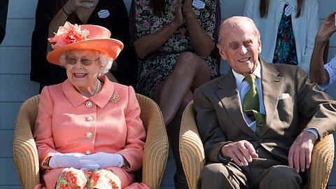 Queen Elizabeth II. (l.) und ihr Ehemann Prinz Philip im Jahr 2018.