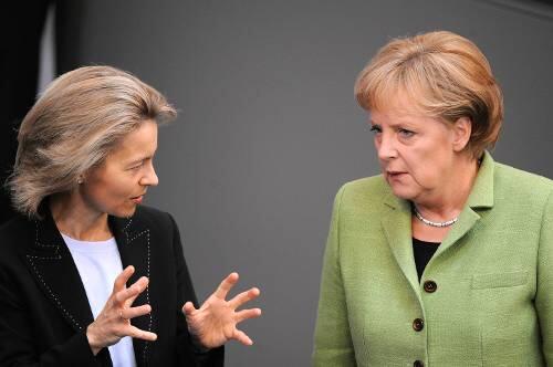 Zentrale Figuren bei diesem Thema: Ursula von der Leyen, Chef-Verhandlerin beim Thema Gesundheit, Kanzlerin Angela Merkel.