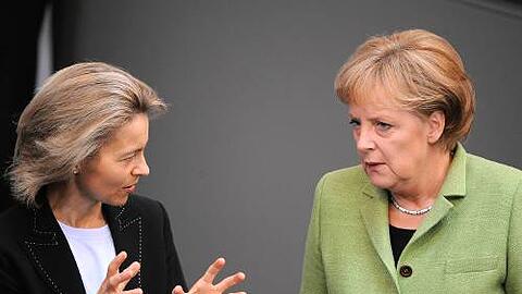 Zentrale Figuren bei diesem Thema: Ursula von der Leyen, Chef-Verhandlerin beim Thema Gesundheit, Kanzlerin Angela Merkel.