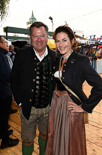 Bürgermeister Josef Schmid und Frau Natalie