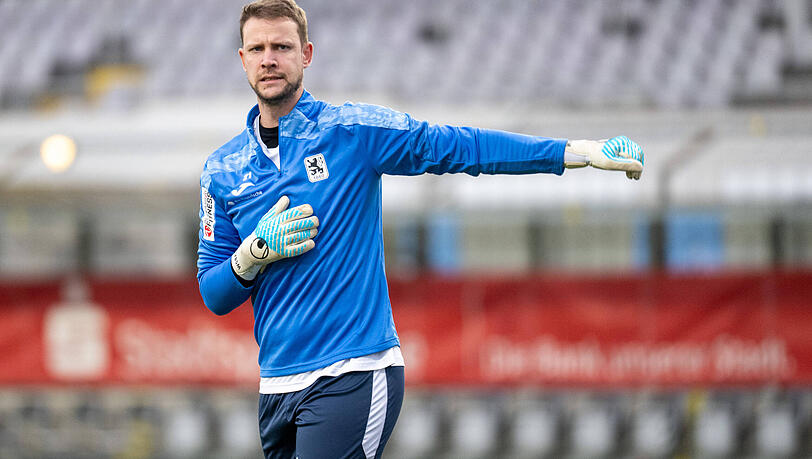 Torh&uuml;ter Thomas D&auml;hne fehlte dem TSV 1860 zum Start in die Vorbereitung auf das Heimspiel gegen Essen.