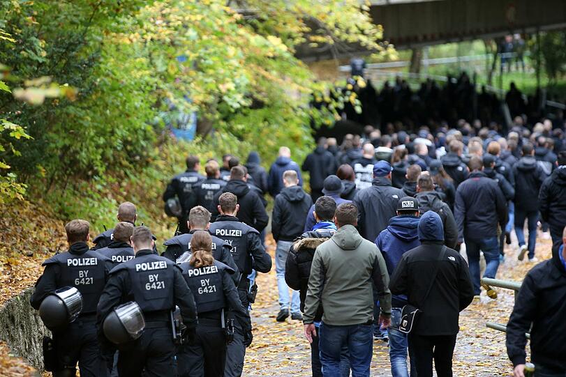 Impressionen vor dem Derby.