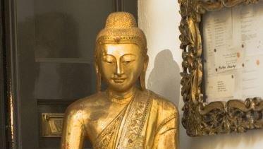 Diese Buddha-Statue wurde am Montagabend in Schwabing geklaut. Diese Buddha-Statue wurde am Montagabend in Schwabing geklaut.