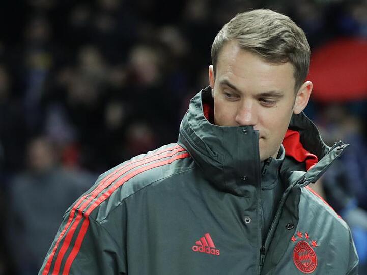 Bayerns Torwart Manuel Neuer vor einem Spiel. Foto: Kay Nietfeld/Archiv