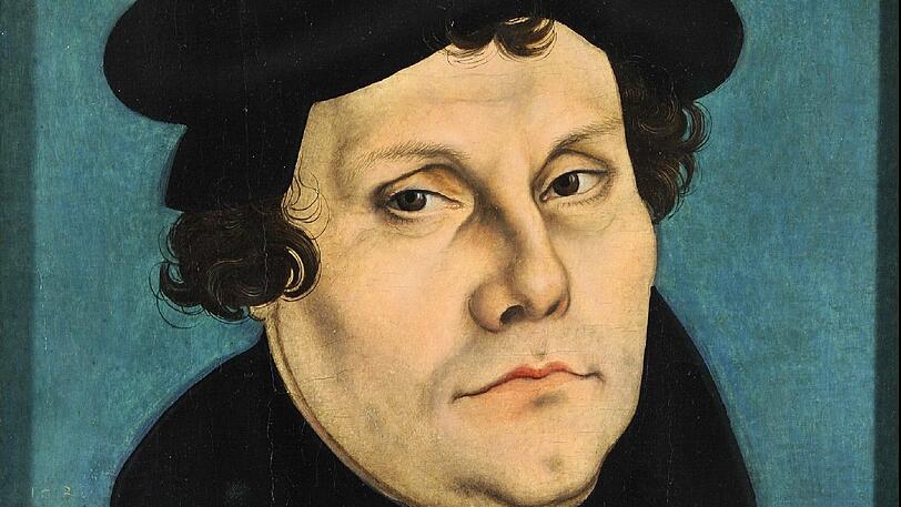 Martin Luther, wie ihn Lucas Cranach der Ältere auf der Feste Coburg malte.