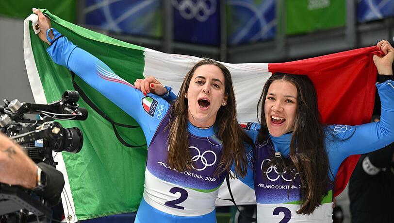 Die Italienerinnen waren nicht zu schlagen.