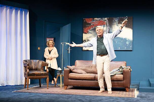 Michaela May und Sigmar Solbach in „Der Abschiedsbrief“.