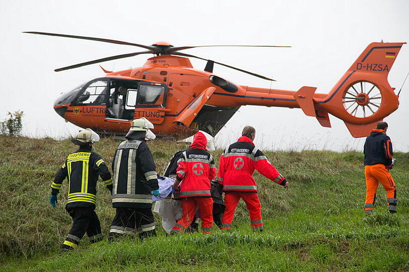 Schwerer Unfall im Landkreis Traunstein.