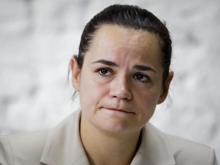 Swetlana Tichanowskaja trat bei der Präsidentenwahl gegen Amtsinhaber Alexander Lukaschenko an.