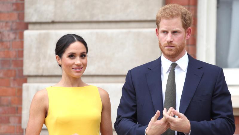 Prinz Harry und Meghan 2018 in London.