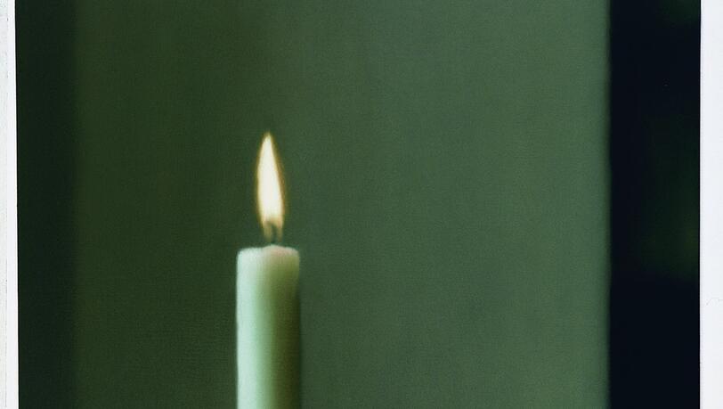 Einfach wirkungsvoll: Gerhard Richters &bdquo;Kerze&ldquo; von 1982.