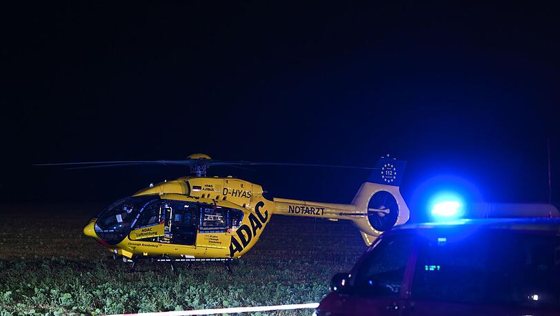 Auch Rettungshubschrauber waren im Einsatz. (Symbolbild) Auch Rettungshubschrauber waren im Einsatz. (Symbolbild)