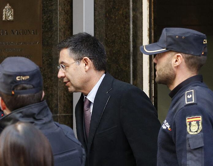 In den Mühlen der Justiz: Barca-Präsident Josep Maria Bartomeu.