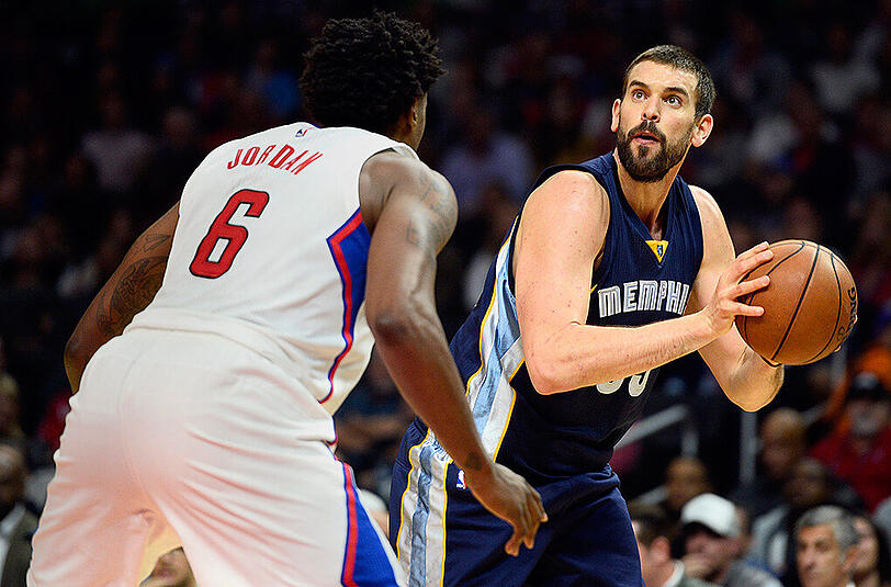 Seit 2008 spielt Marc Gasol für den NBA-Klub Memphis Grizzlies. Er ist der Bruder von Pau Gasol (Chicago Bulls).