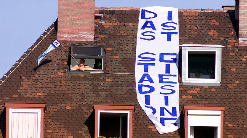 "Das Stadion ist Giesing": Klare Botschaft zum Grünwalder Stadion.