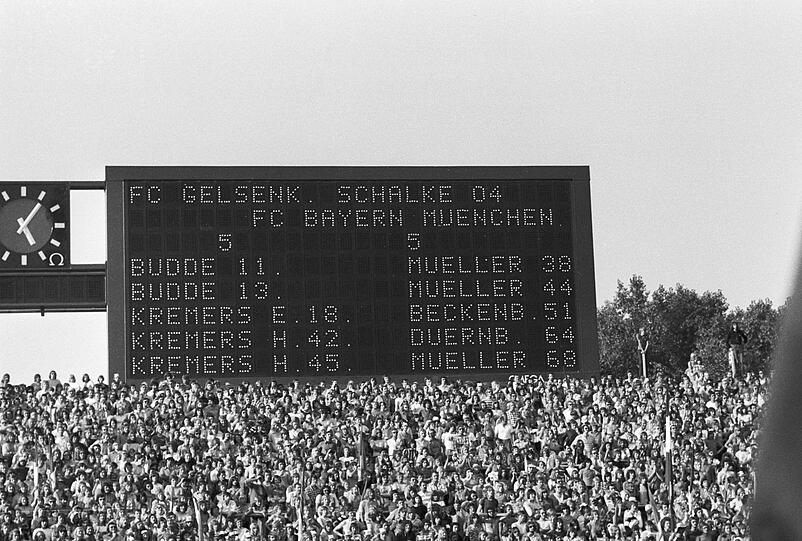 Das höchste Unentschieden der Bundesliga-Historie: 5:5.