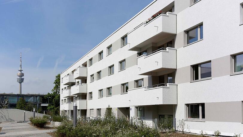 Die Wohnungen am Ackermannbogen: Im Quartier gibt’s demnächst einen neuen Treffpunkt. Die Wohnungen am Ackermannbogen: Im Quartier gibt’s demnächst einen neuen Treffpunkt.