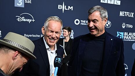 Kerner und S&ouml;der kamen gemeinsam zur Preisverleihung.
