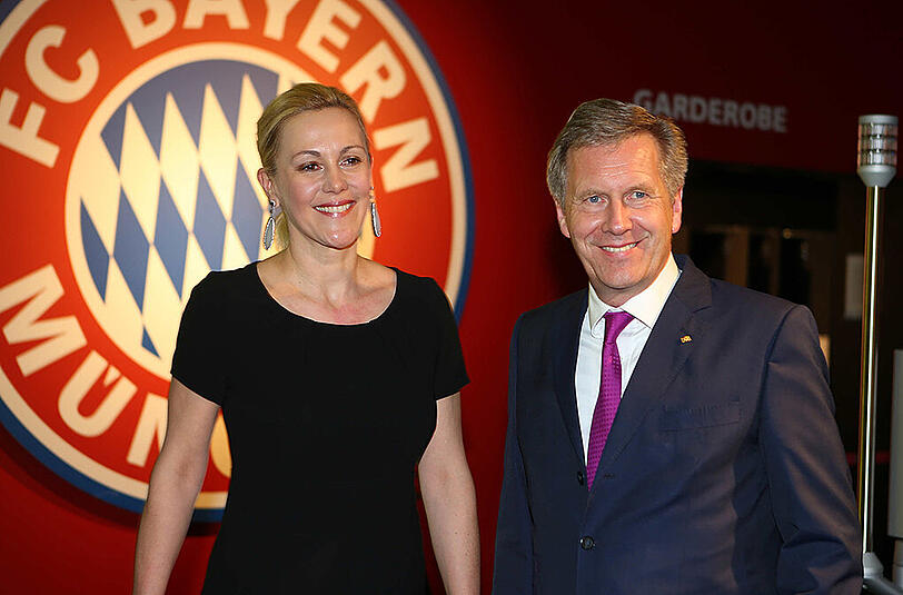 Einstimmung auf das großes Basketball-Pokal-Wochenende in München: Das Bankett in der Säbener Lounge der Allianz Arena.