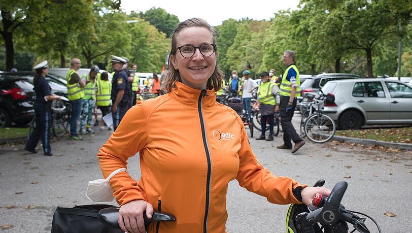 Maria Deingruber, stellvertretende ADFC-Chefin. Maria Deingruber, stellvertretende ADFC-Chefin.