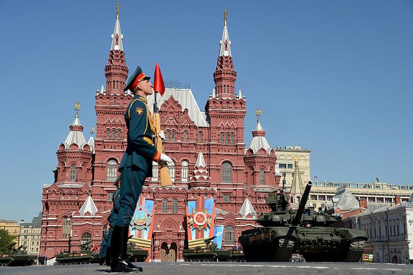 Auf dem Roten Platz in Moskau wurde das 69-Jährige Jubiläum zum Sieg über Nazideutschland mit einer großen Militärparade gefeiert.