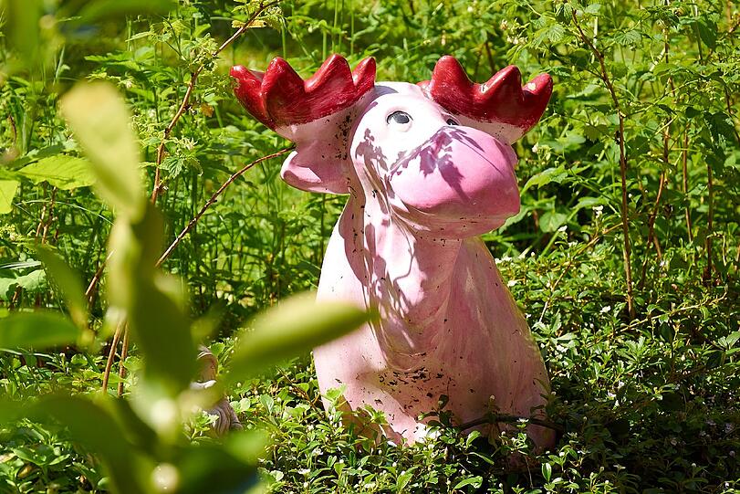 Die Wolffs sammeln Gartenzwerge jeglicher Art.