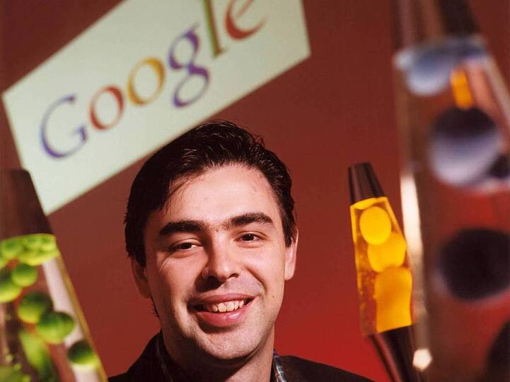 Garant des Erfolgs: Google-Gründer Larry Page