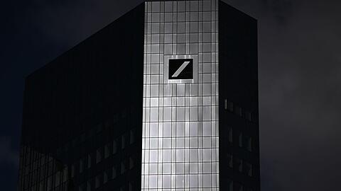 Die Zentrale der Deutschen Bank in Frankfurt am Main.