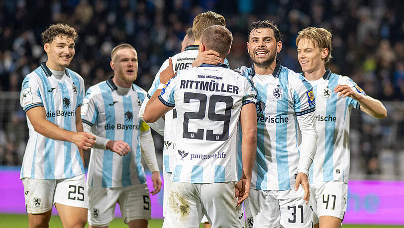 Die Löwen feierten gegen Schweinfurt ihren vierten Sieg in den letzten fünf Spielen.