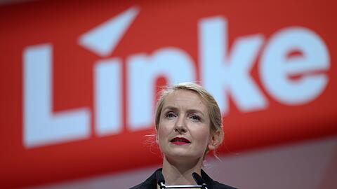 Ines Schwerdtner bewirbt sich beim Potsdamer Parteitag erneut um einen Platz in der Doppelspitze. (Archivbild)