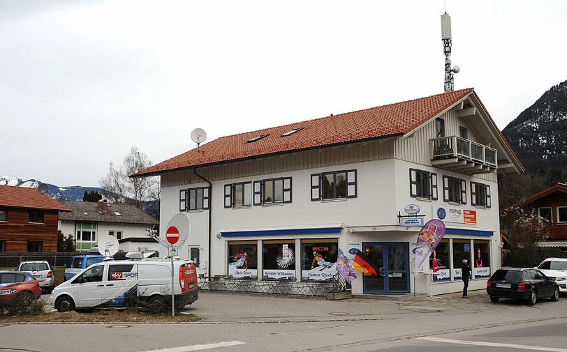 Im Leiner?s Radl Bistro in Garmisch trifft sich der Fanclub.