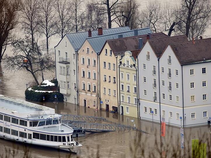 Hochwasser in Passau (Archivbild)