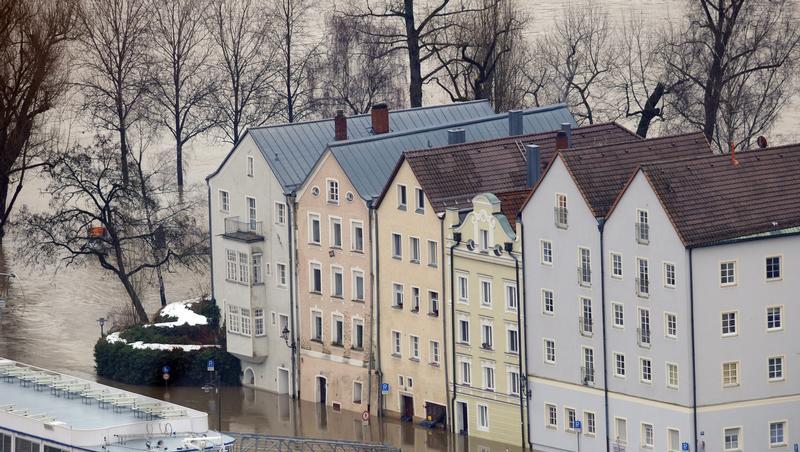 Hochwasser in Passau (Archivbild) Hochwasser in Passau (Archivbild)