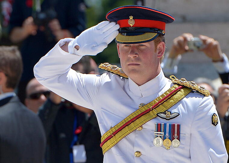 Prinz Harry verlässt die Royal Army.
