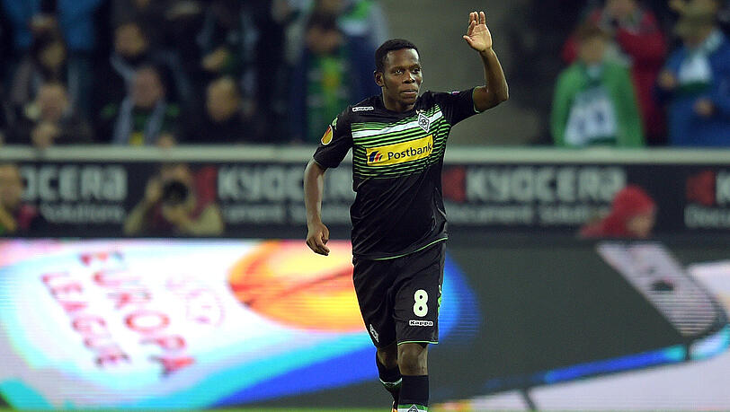 Er bestritt am Samstag sein 55. Spiel für Borussia Mönchengladbach: Ibrahima Traoré. Er bestritt am Samstag sein 55. Spiel für Borussia Mönchengladbach: Ibrahima Traoré.