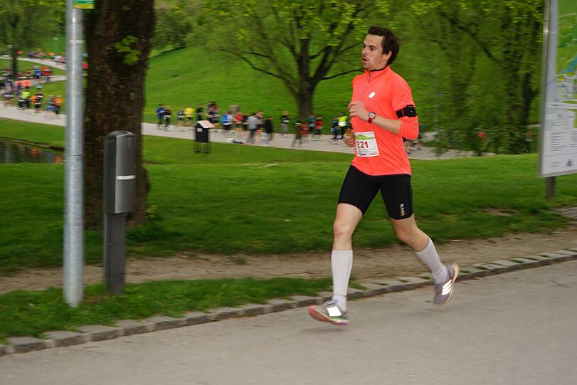 Bereits zum 12. Mal fand der Halbmarathon im Olympiapark statt. Die Bilder.