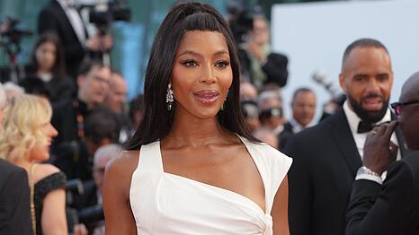 Naomi Campbell (hier in Cannes) geht gern Waldbaden mit ihren Kindern.