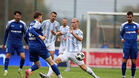 Der TSV 1860 kommt &uuml;ber ein 1:1 in Illertissen nicht hinaus.