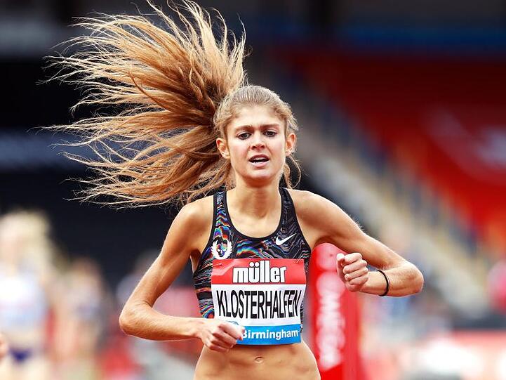 Konstanze Klosterhalfen lief die 1609 Meter beim Diamond-League-Meeting in Birmingham in 4:21,11 Minuten.