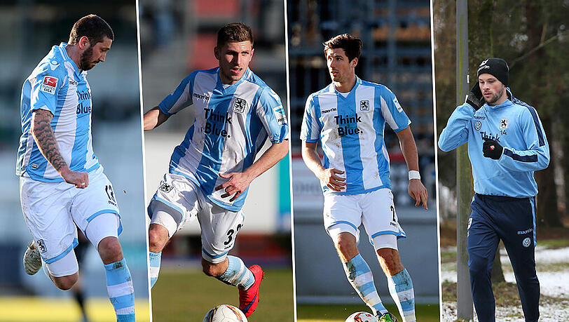 Die neuen Löwen: Sascha Mölders, Levent Aycicek, Jan Mauersberger und Maximilian Beister. Die neuen Löwen: Sascha Mölders, Levent Aycicek, Jan Mauersberger und Maximilian Beister.